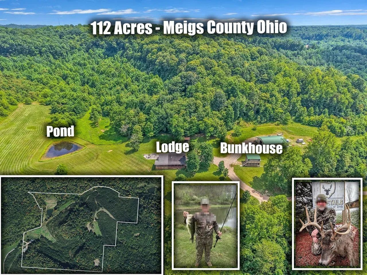 Burney Hollow Rd - 112 acres - Rutland, Ohio, 45775