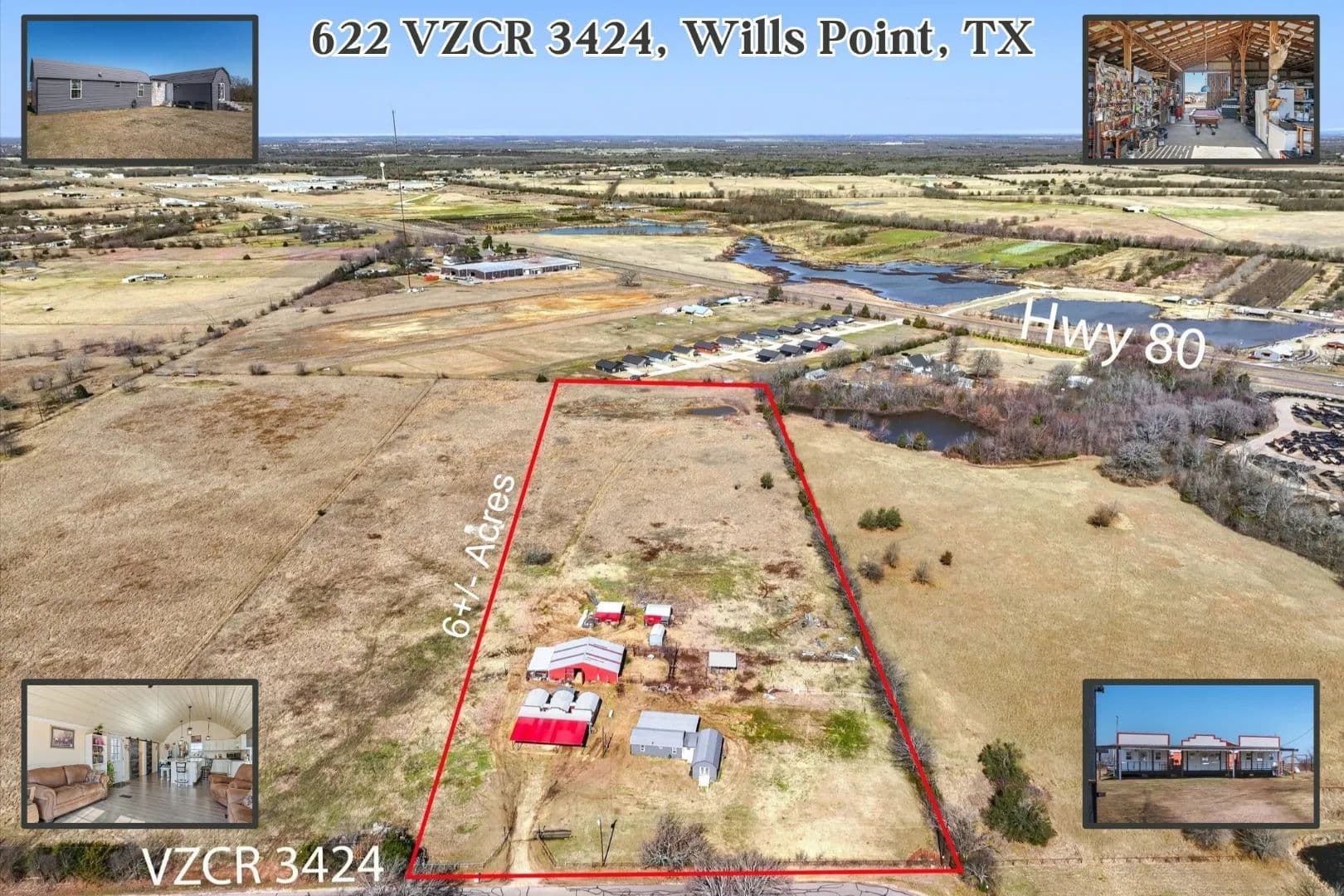622 VZ County Road 3424, Wills Point - Wills Point, Texas, 75169