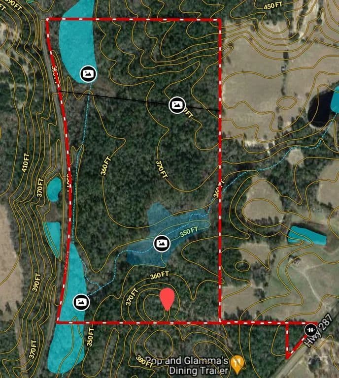 Property from TBD Hwy 287 - KW