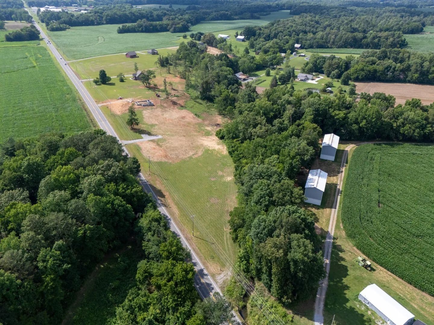 Property from 6799 Highway 41 N - KW - Cedar Hill, Tennessee, 37032