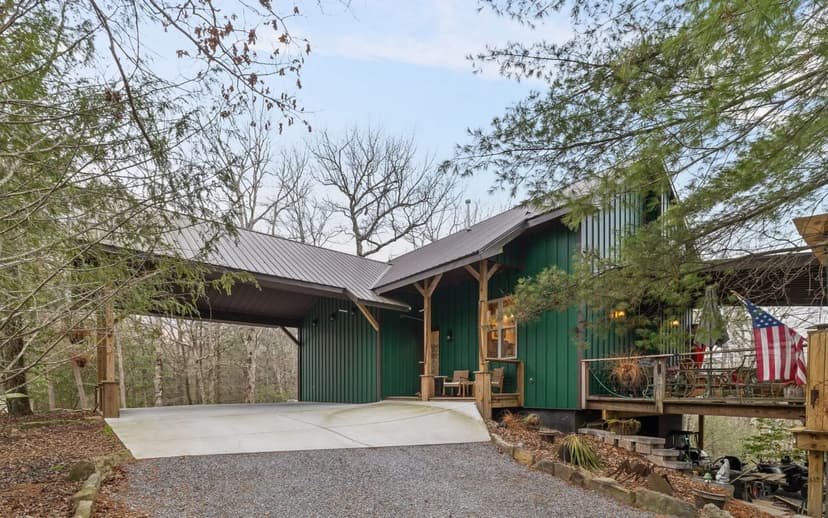 LAKE HOME on 5+ ACRES atop Mowbray Mountain!