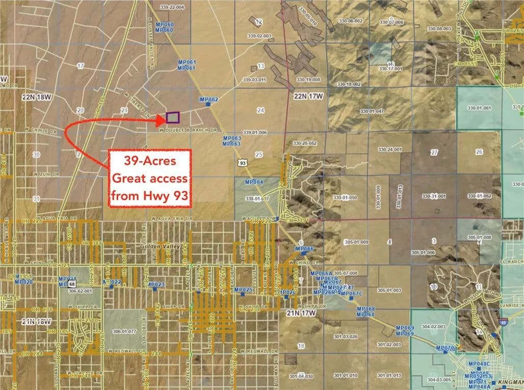 Property from 339-39-012 Golden Valley Drive - KW - Golden Valley, Arizona, 86413