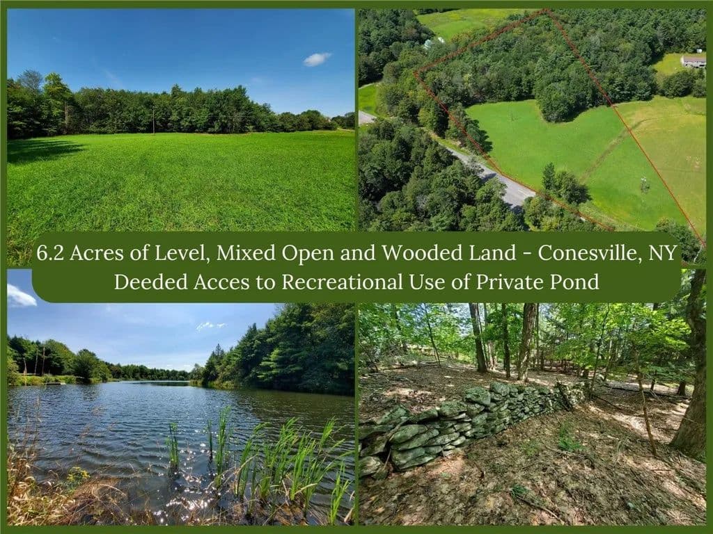 6.2 Acres of Land for Sale in Gilboa, NY - Gilboa, New York, 12076