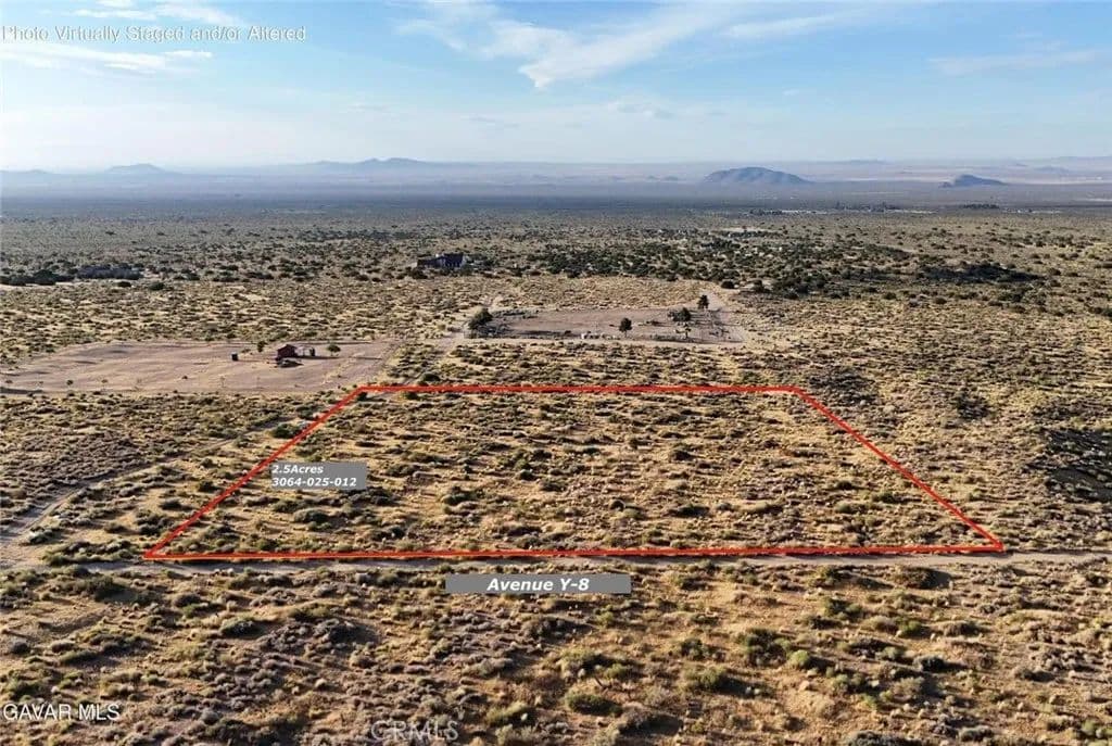 Property from 0 Avenue Y-8 - KW - Llano, California, 93544