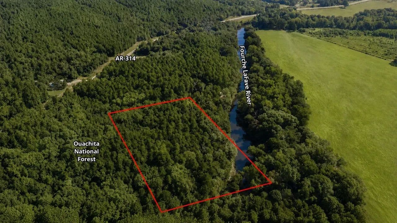 Fourche LaFave River 2.4 - land for sale