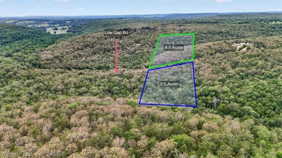 Property from 15 AC TBD Low Gap Road - KW - Sallisaw, Oklahoma, 74955