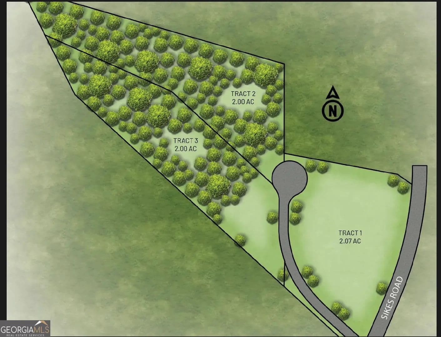 2.08 Acres of Land for Sale in Statham, GA - Statham, Georgia, 30666
