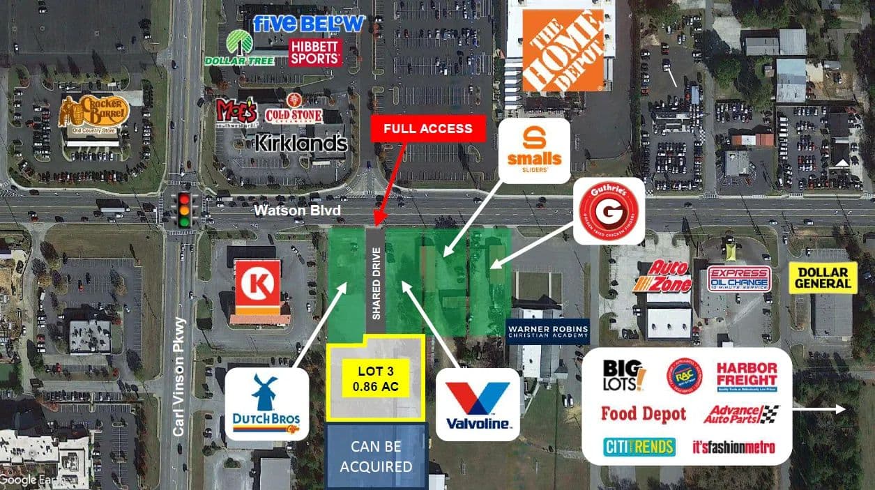 Lots & Land-Other in Warner Robins - Warner Robins, Georgia, 31093