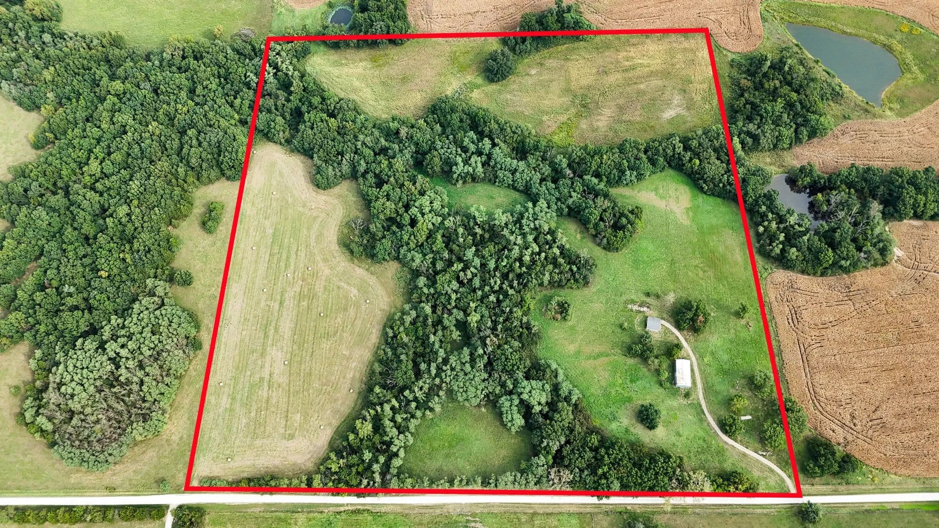 Land -Agricultural (Not Zoned) in Huntsville - Huntsville, Missouri, 65259
