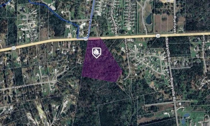Property from 13.91 AC W LA-22 Highway - KW