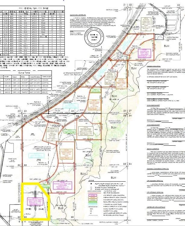 Land -Single Family Acreage in Cedar City - Cedar City, Utah, 84720