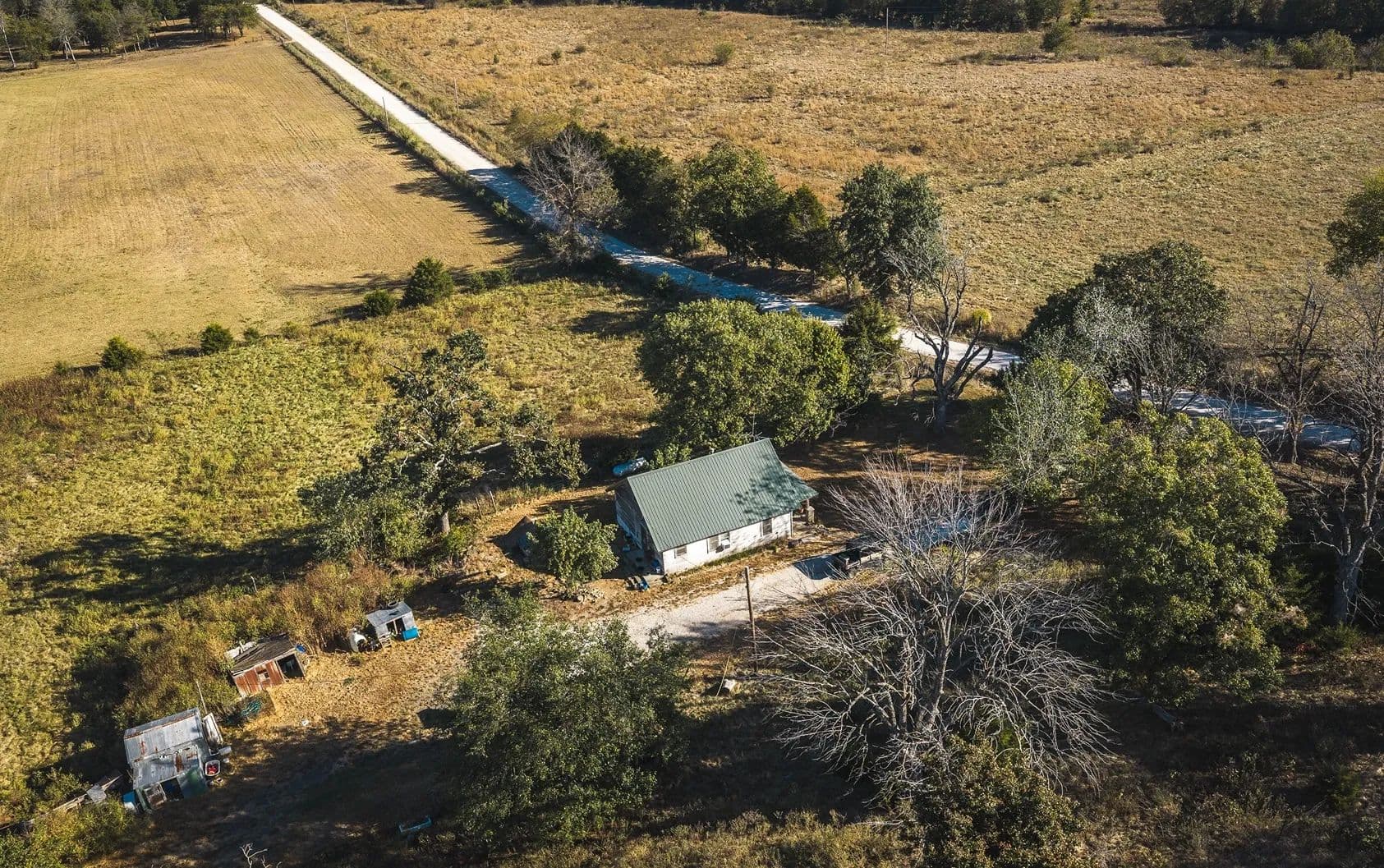 100±-Acre Farm with Livestock, Hunting, and Homestead Potential – Polk County - Morrisville, Missouri, 65710