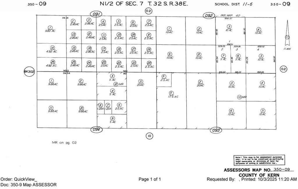 Vacant Land in California City - California City, California, 93504
