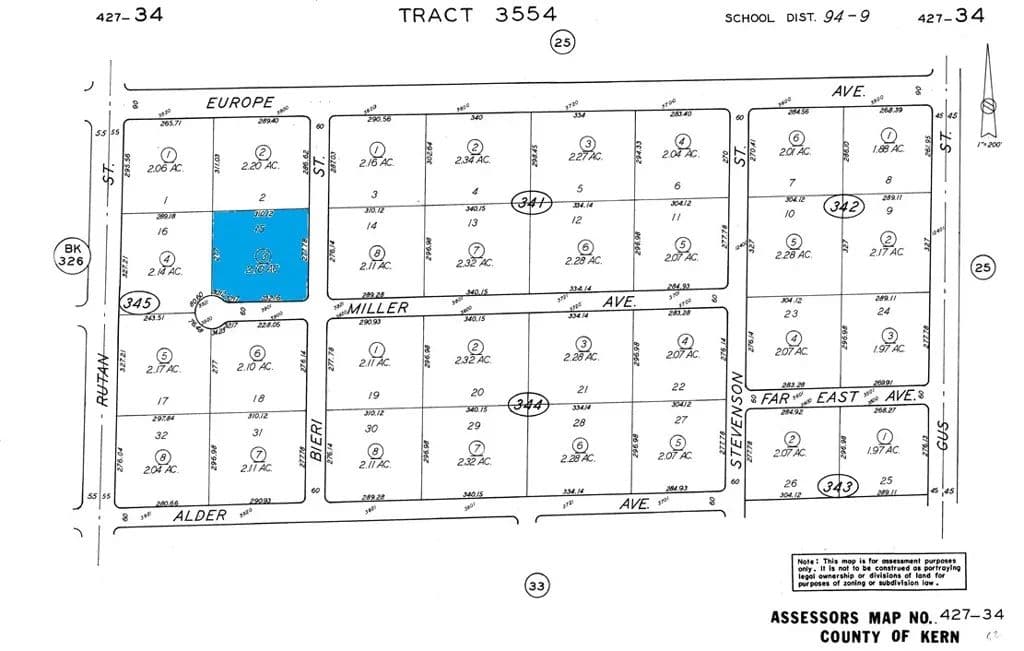 2 Acres of Land for Sale in Mojave, CA - Mojave, California, 93501