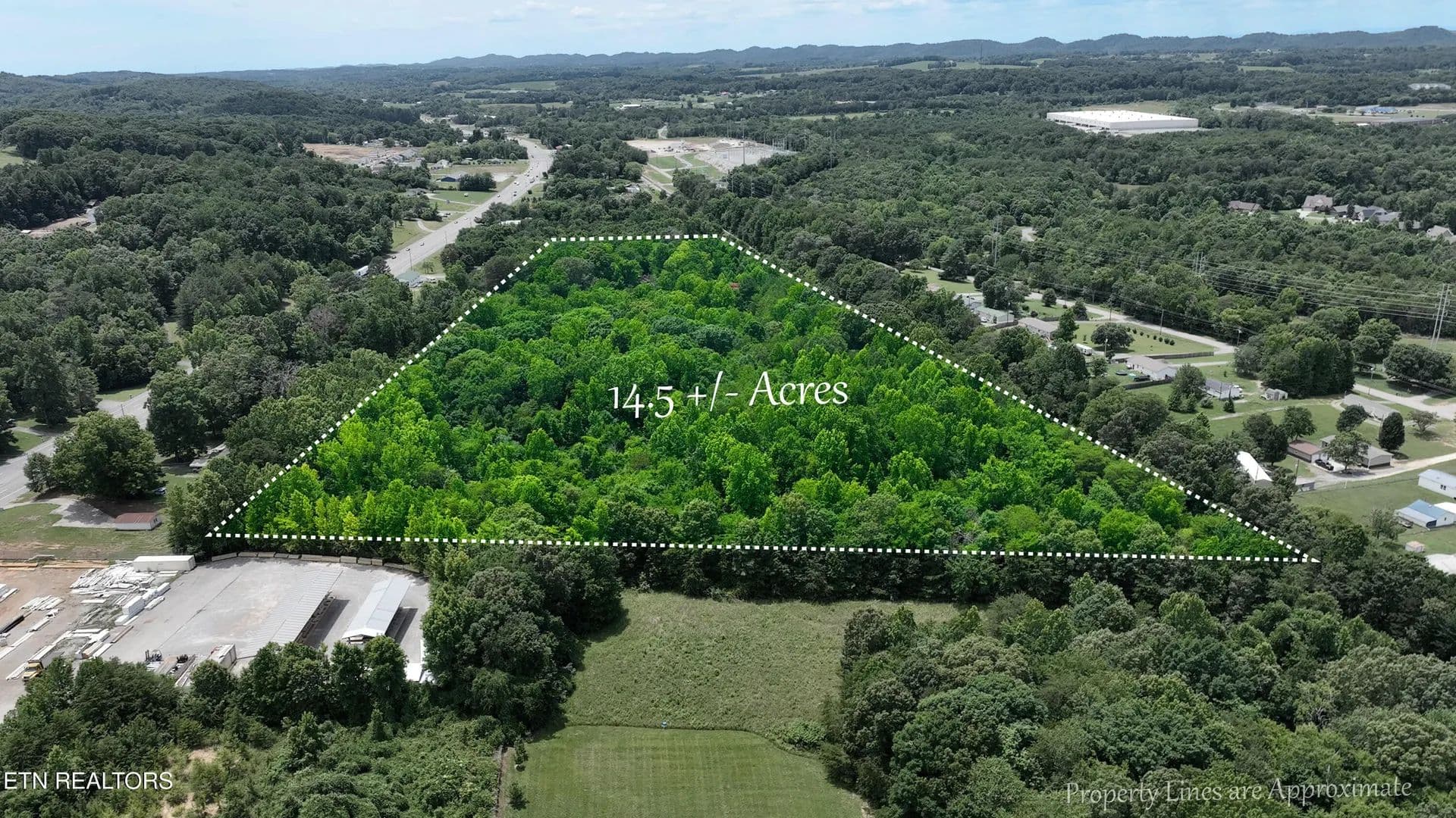 14.5 Acres of Land for Sale in Vonore, Tennessee - Vonore, Tennessee, 37885