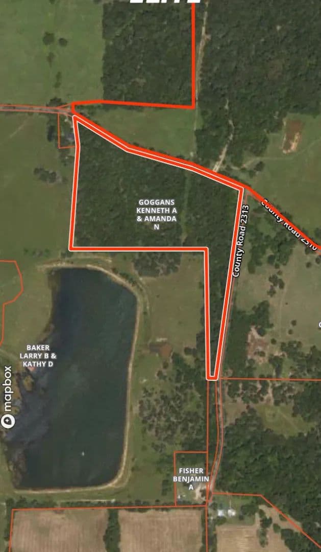 19.88 Acres - Wooded Corner Tract with Lake Views - 3998 County Road 2310, Sulphur Springs, TX - Sulphur Springs, Texas, 75482