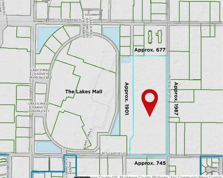 Property from 1950 E Mount Garfield Road - KW - Muskegon, Michigan, 49444
