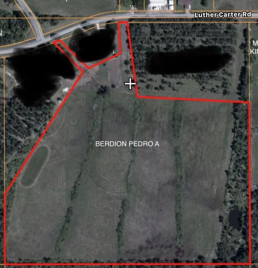 Property from 7.09+/- Ac Luther Carter Rd. - KW