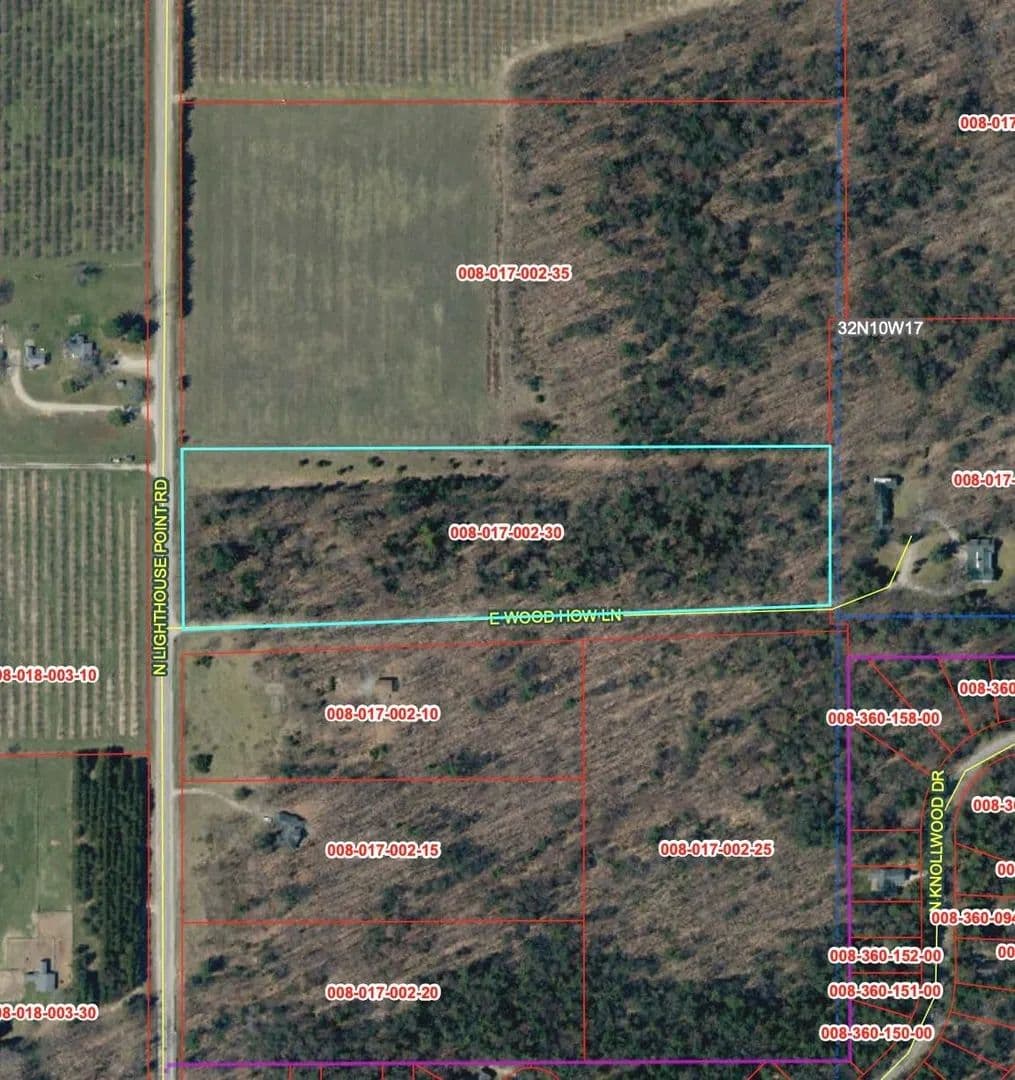 Property from 00 N Lighthouse Point Road - KW - Michigan, 49670