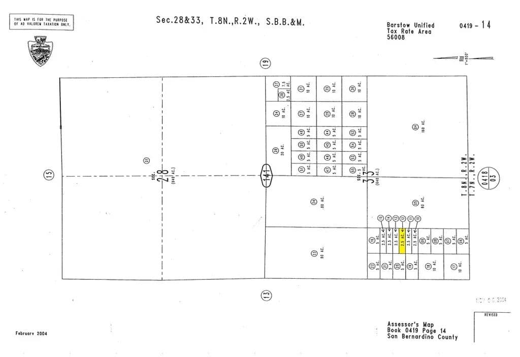 Vacant Land in Barstow - Barstow, California, 92311