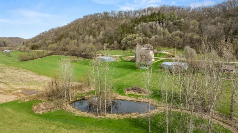 29± Acres of Driftless Beauty | Woods, Water, Pole Shed & Cottage