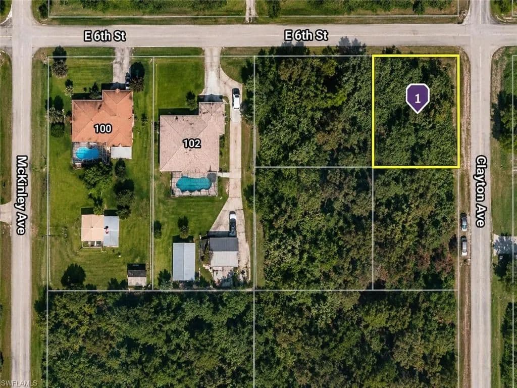 Property from 106 E 6th ST - KW - Lehigh Acres, Florida, 33972