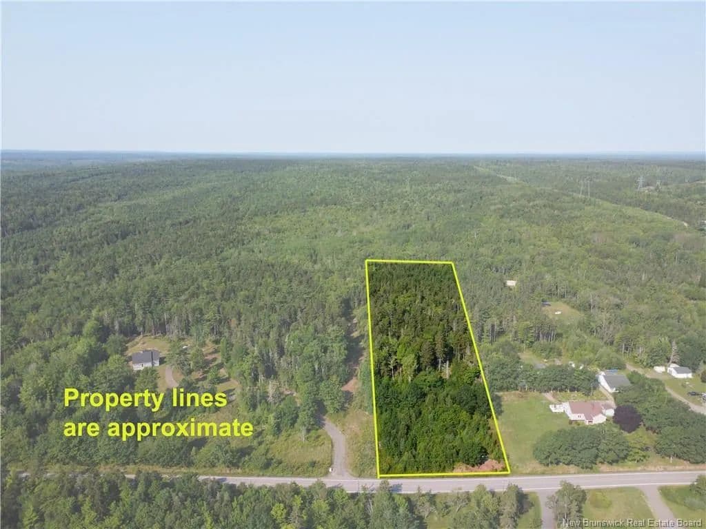 Land for Sale in Stoney Creek, NB - Canada