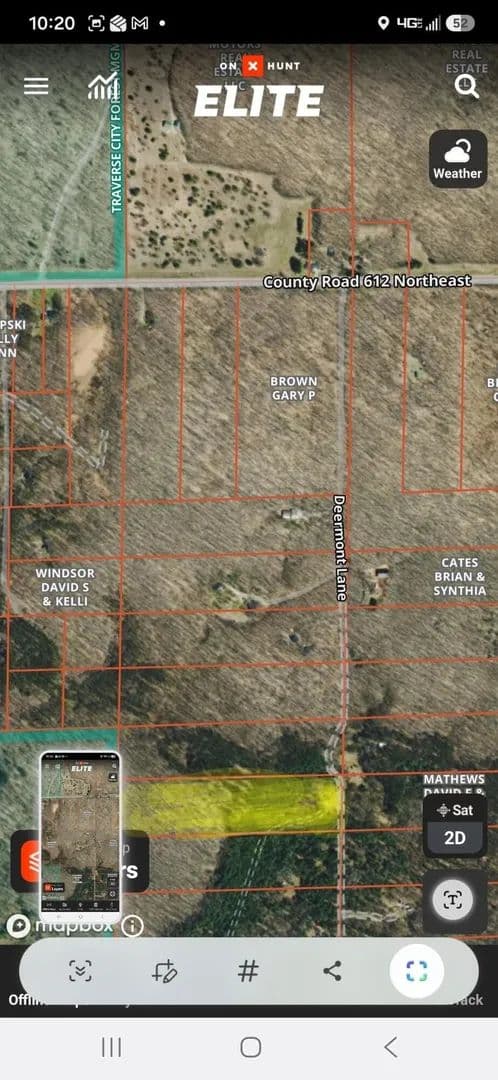 Property from Parcel W-2 Deermont Lane - KW - Kalkaska, Michigan, 49646