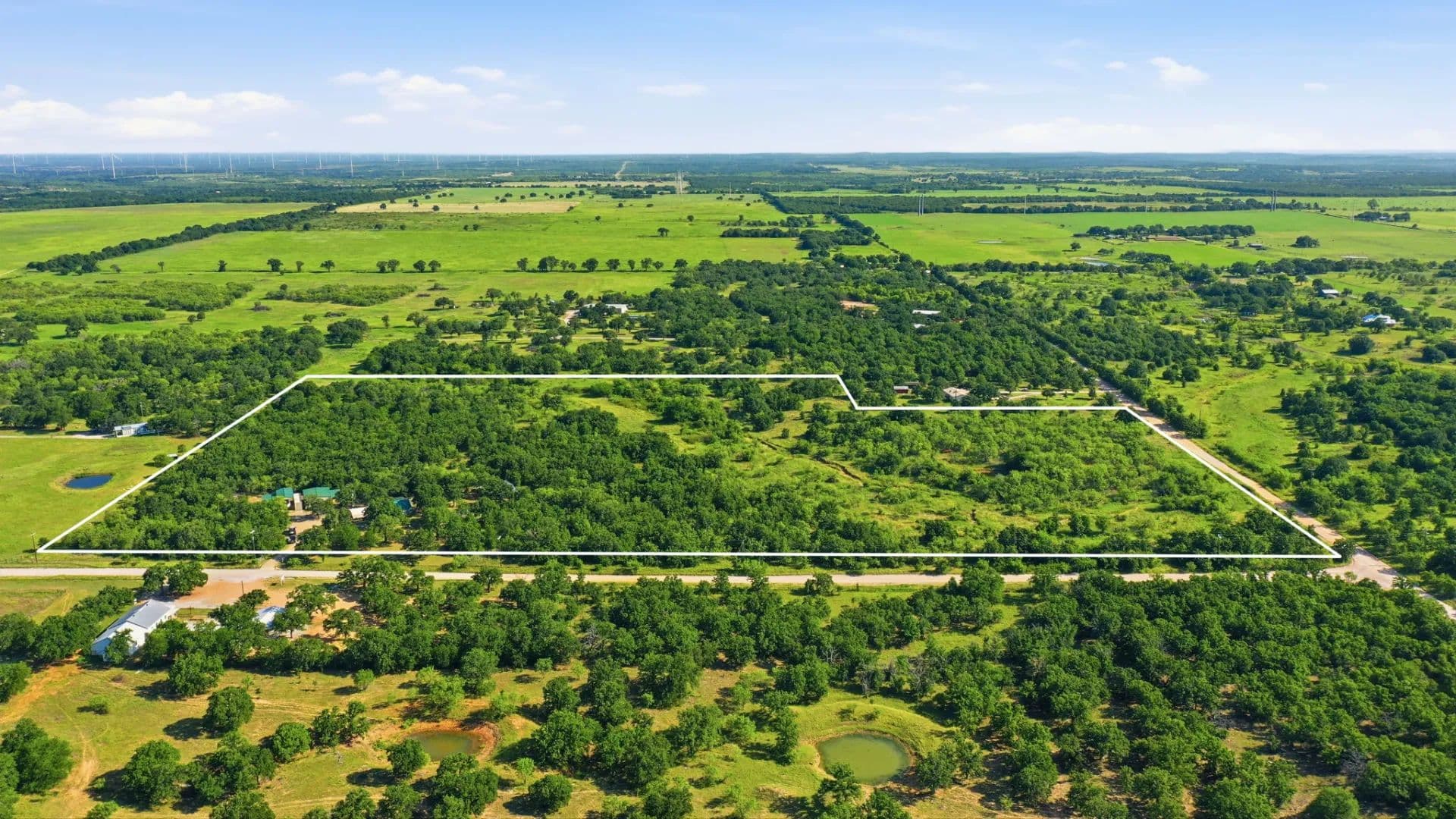 28.52 Acres & Home 1718 CR 143 Cisco, TX 76437 - Cisco, Texas, 76437