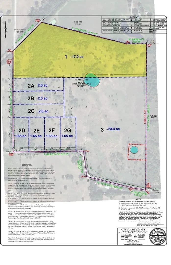 Property from TBD CR1104 #Parcel 1 - KW