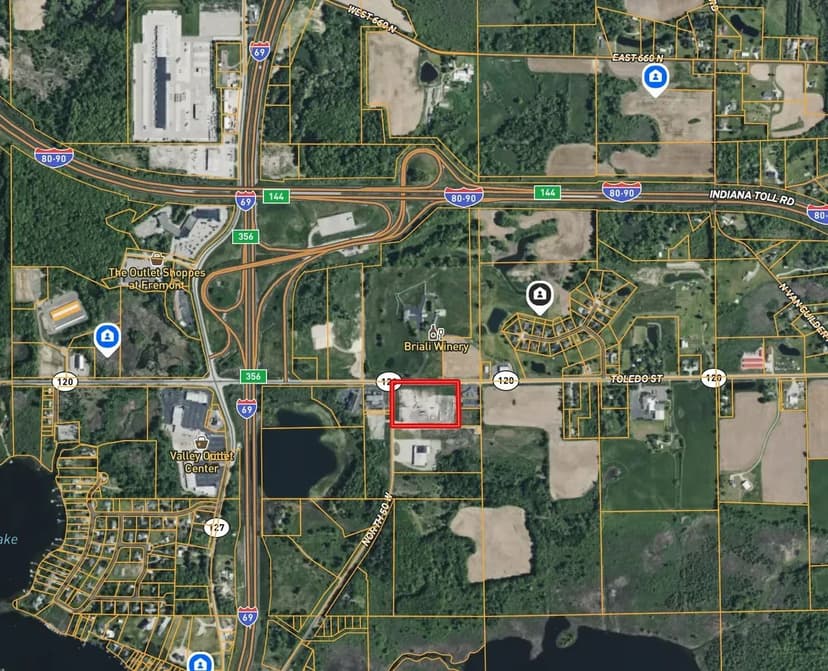 8.699 +/- ACRES COMMERCIAL / W State Road 120 Fremont IN, 46737 / Steuben County / Commercial Lot