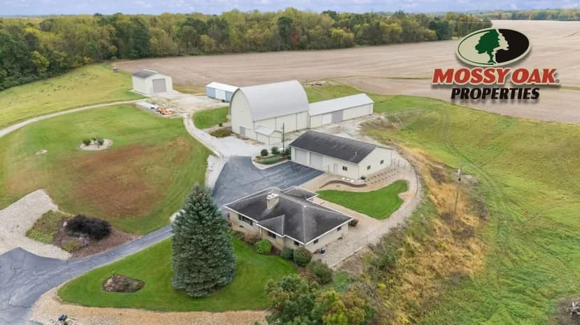 143 +/- ACRES - 1968 Mount Tabor Rd Berrien Springs, MI 49103 - 2801 Sq Ft Home - 4 beds 1.5 bath / Berrien County MI