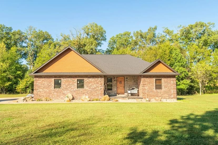 Custom Brick and Stone Home on 3+/- AC