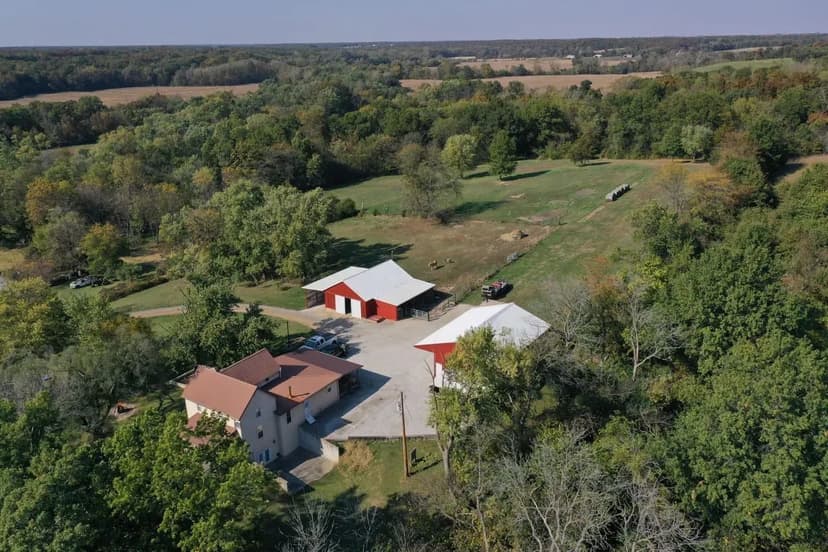 4 Bedroom 2 Bathroom Home on 30 acres located on hard surface road