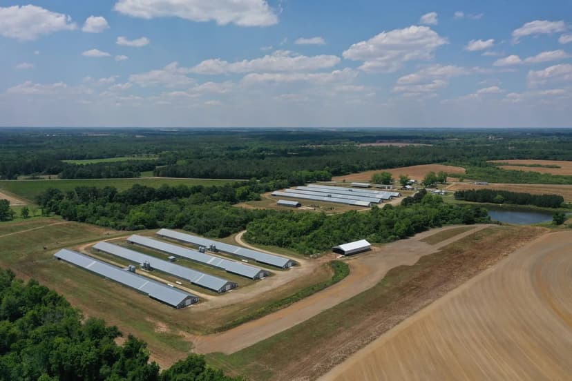 PRICE REDUCED - A&R Broiler Farm – 8 House Farm in Colquitt County, Georgia