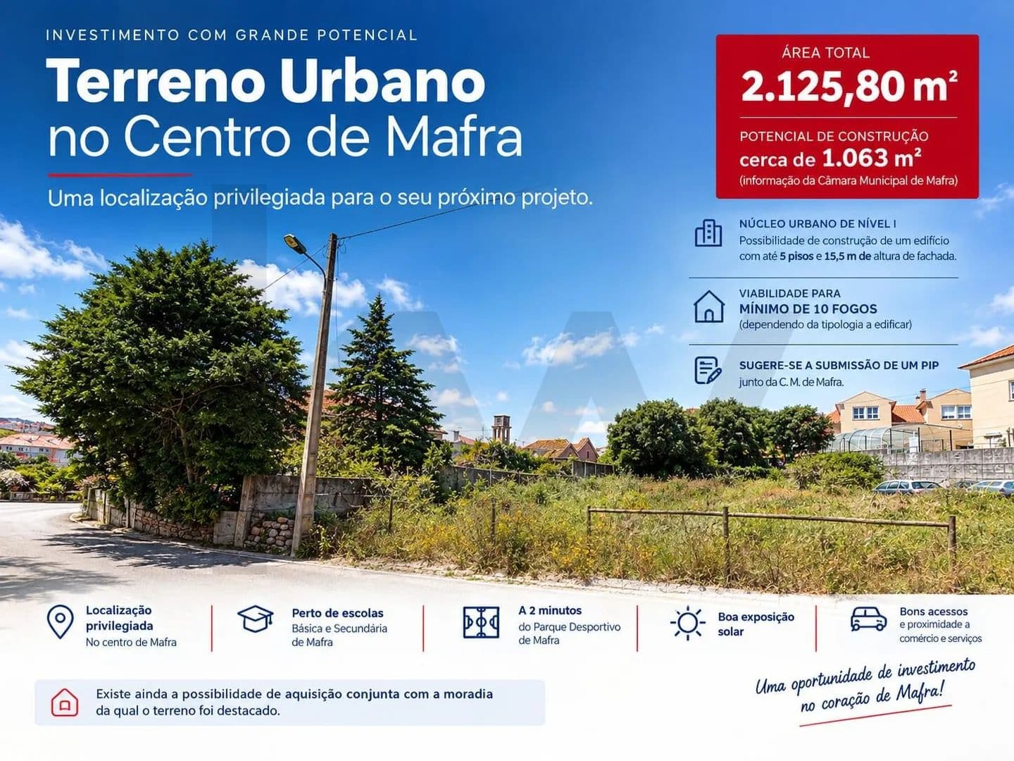 2125.8 Acres of Land for Sale in Mafra, Mafra - land for sale