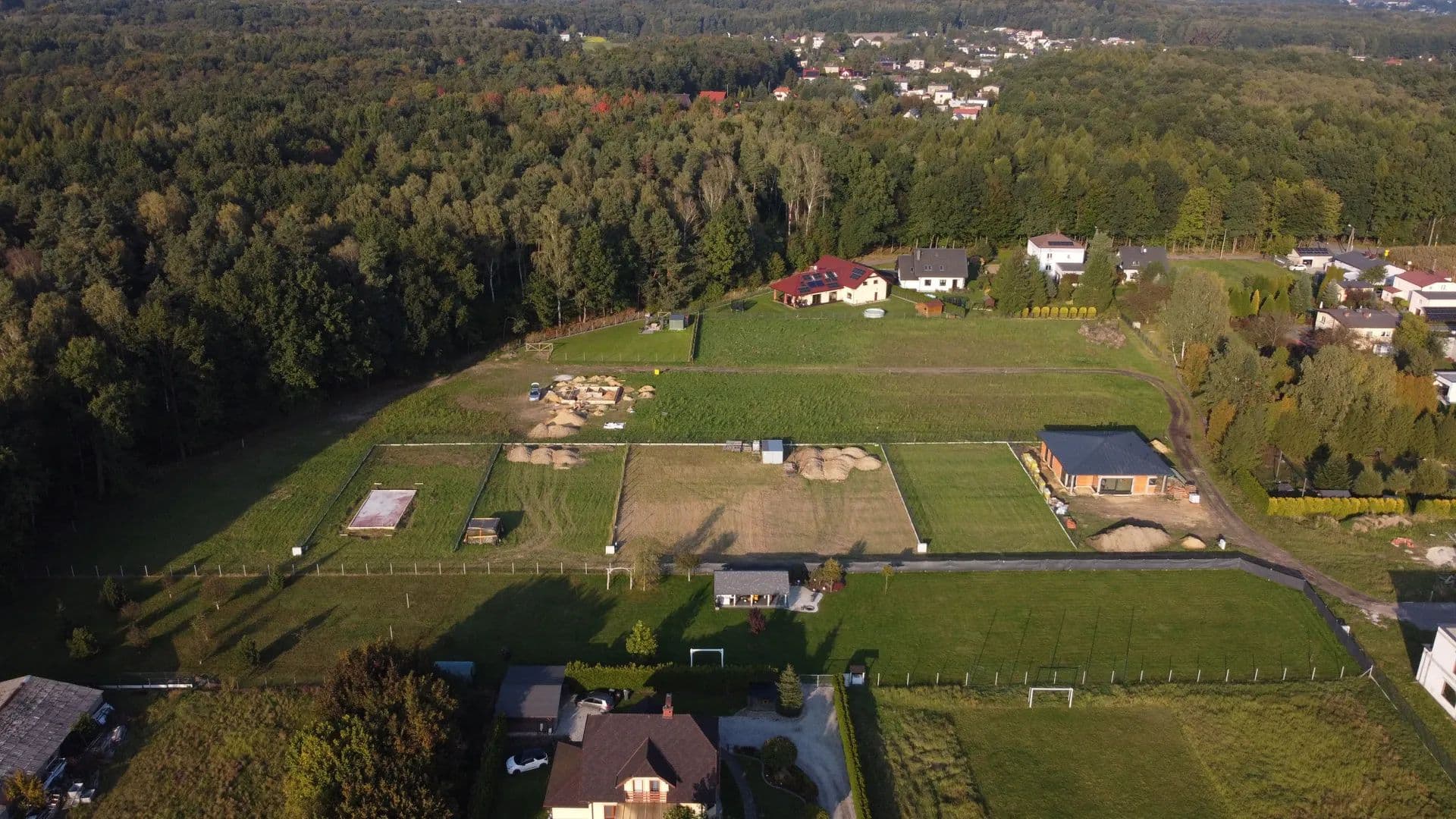 Działka pod lasem w Orzeszu - Media gotowe! - land for sale