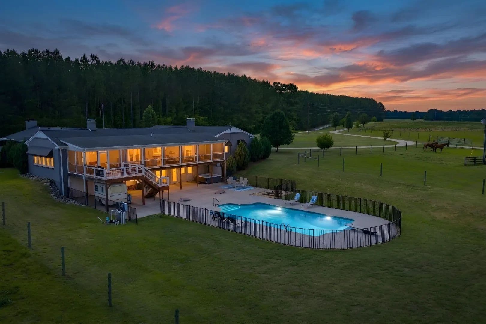 11 Acre Move-In Ready Horse Farm - Cleveland, North Carolina, 27013