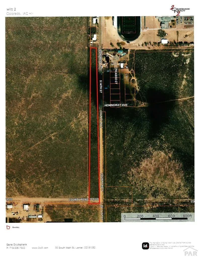 Property from n/a County Road 7 - KW - Lamar, Colorado, 81052