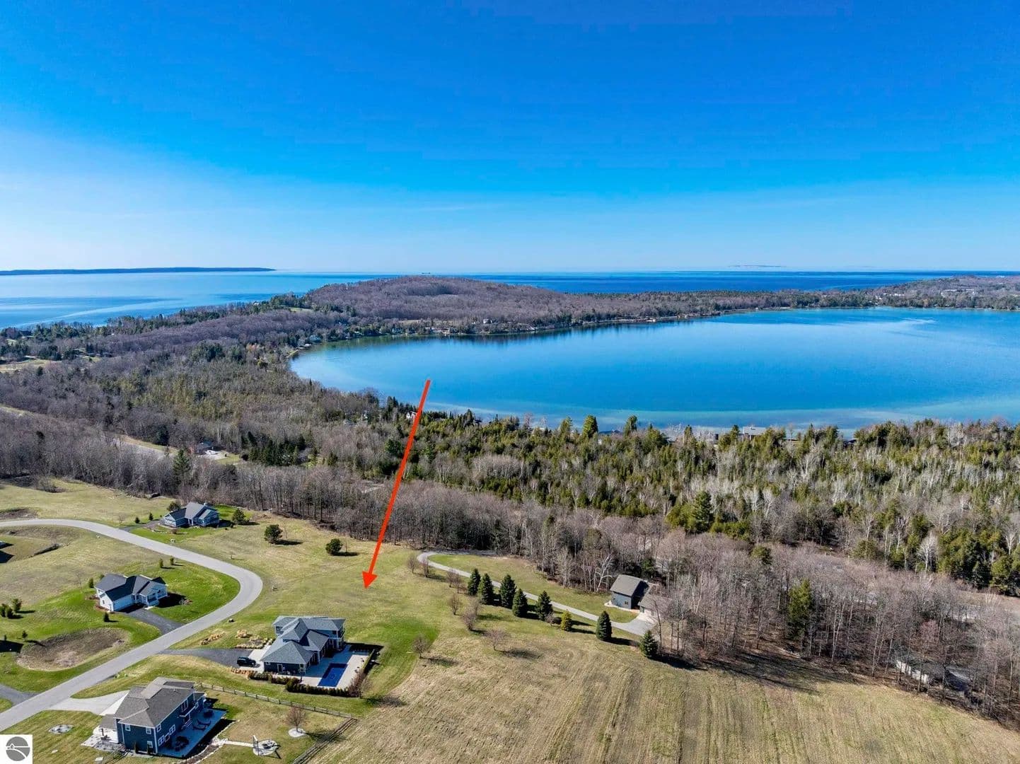 Property from 0 E Water View Drive - KW - Lake Leelanau, Michigan, 49653