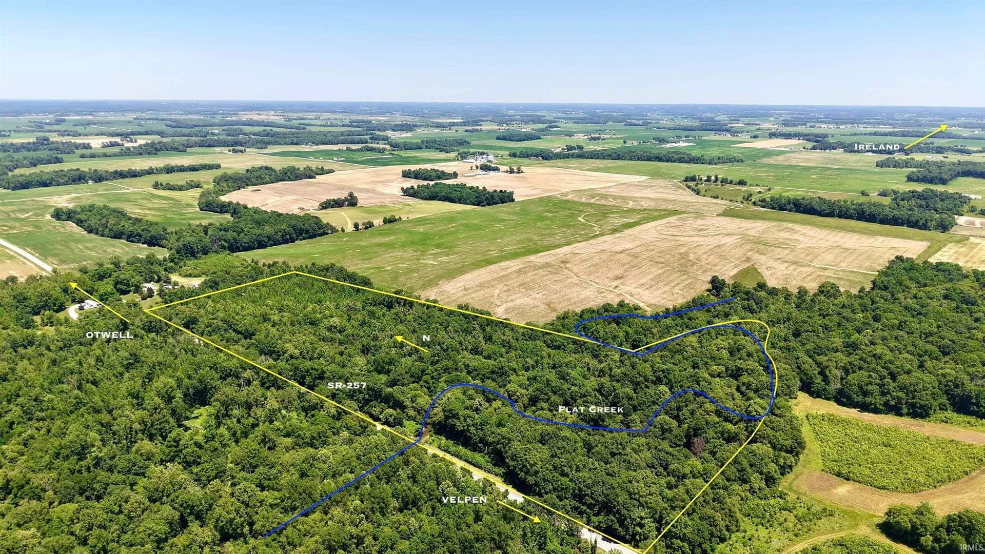 Property from State Road 257 - KW - Winslow, Indiana, 47598