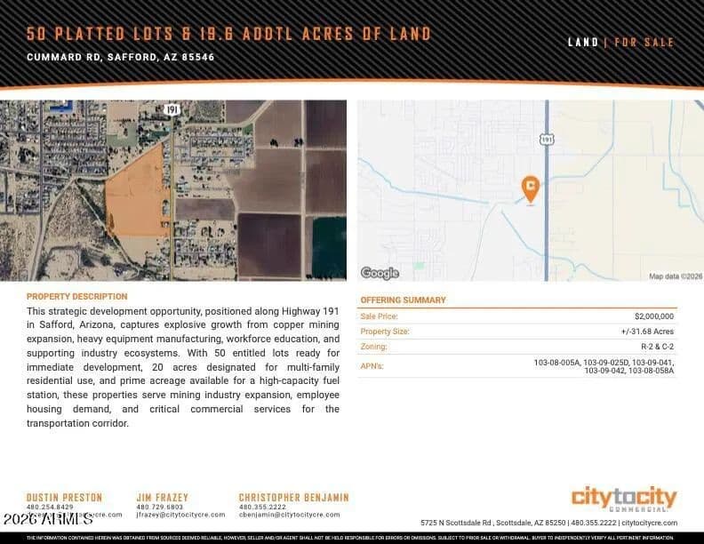 Property from 2358 S 1ST Avenue - KW - Safford, Arizona, 85546