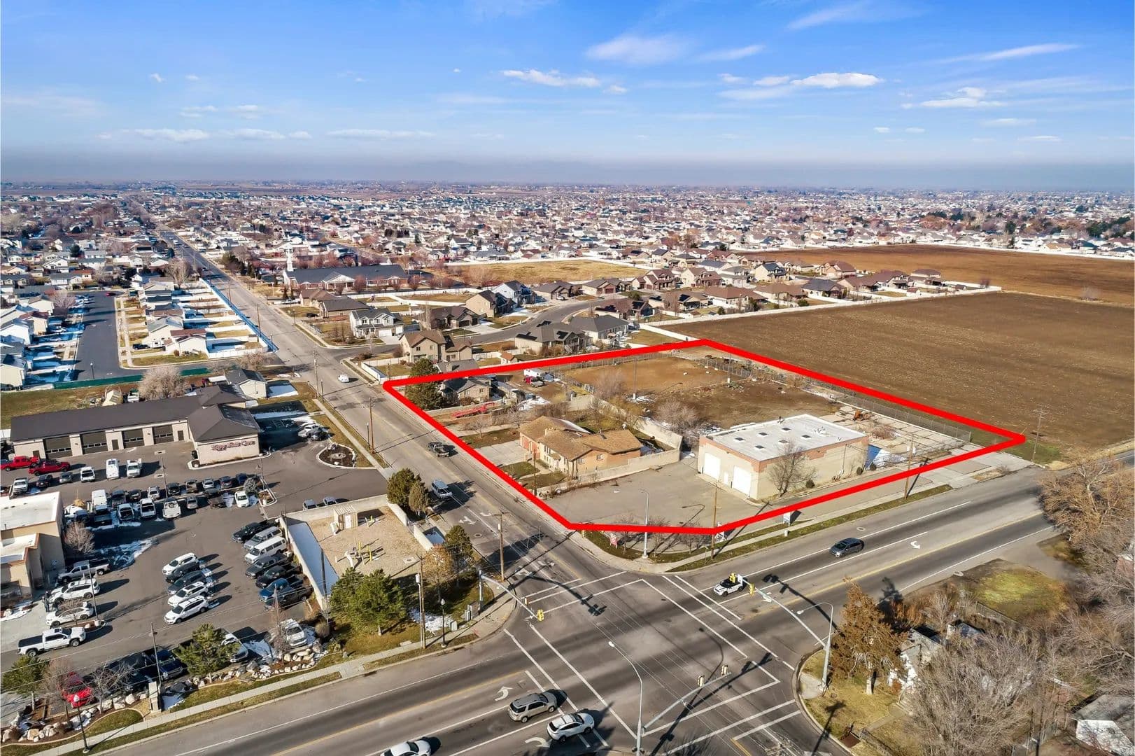 Property from 2016 W 2300 N - KW - Clinton, Utah, 84015