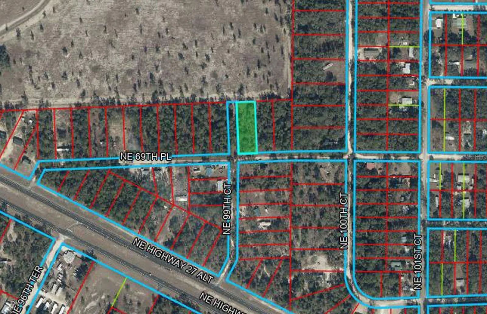 Property from TBD NE 69TH PLACE - KW - Bronson, Florida, 32621