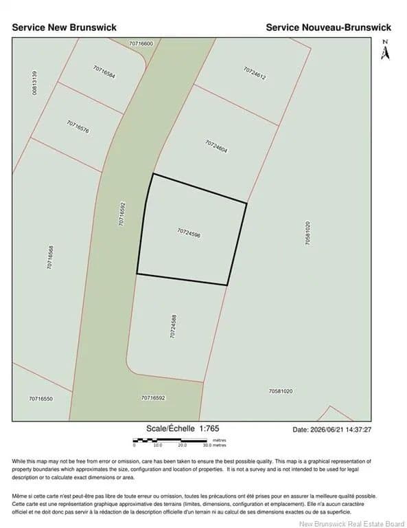 Land for Sale in Petitcodiac, NB - Canada