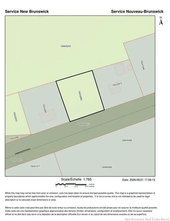 Land for Sale in Irishtown, NB - Canada