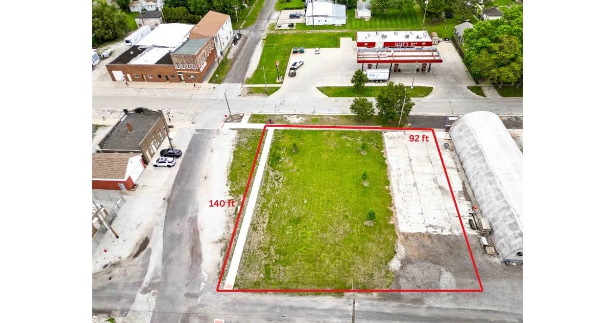 Property from BLOCK 10 Lots 7 & 8 - KW - Colfax, Illinois, 61728