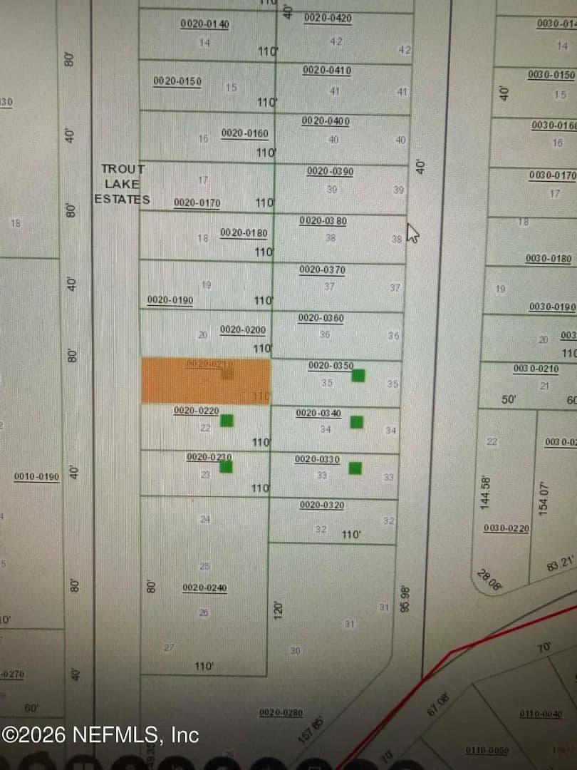 0.6 Acres of Land for Sale in Interlachen, Florida - Interlachen, Florida, 32148