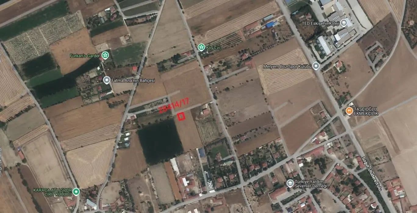 Yukarı Söğütönü'nde 999M² Villa İmarlı Satılık Arsa - Turkey