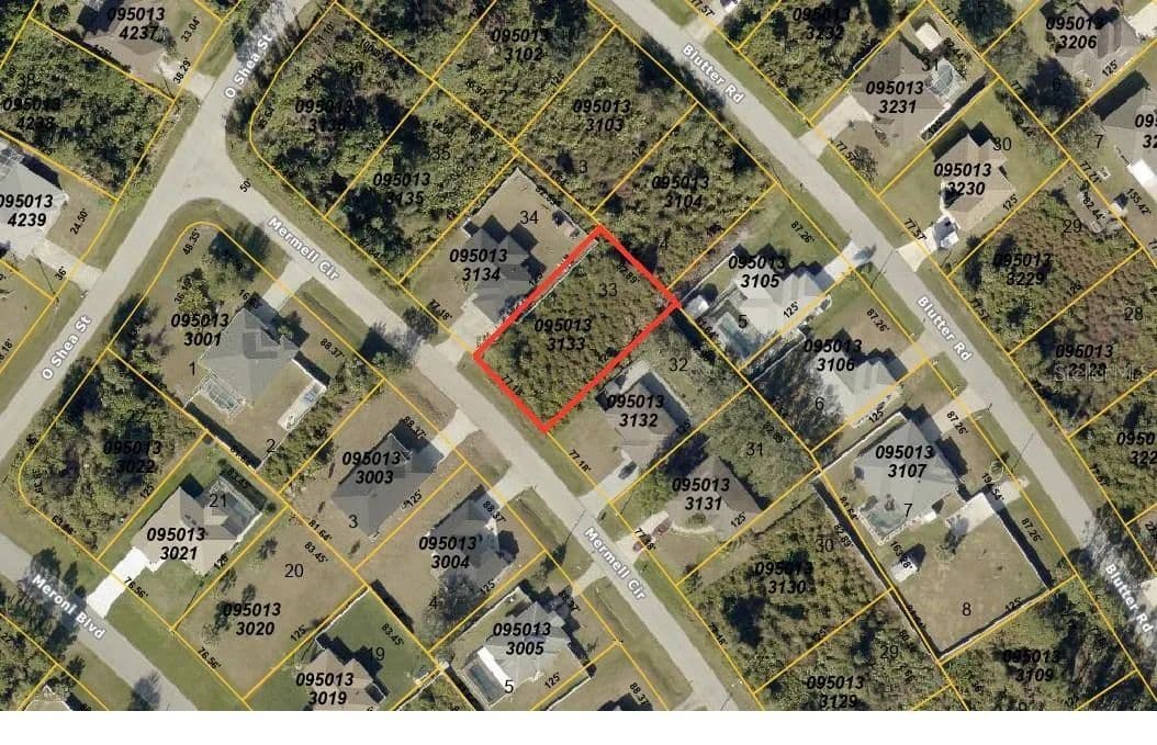 0.23 Acres of Land for Sale in NORTH PORT, FL - North Port, Florida, 34291
